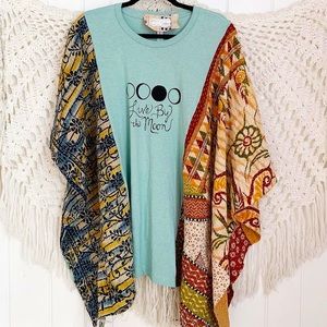 Kantha Cloth Tunic Tee